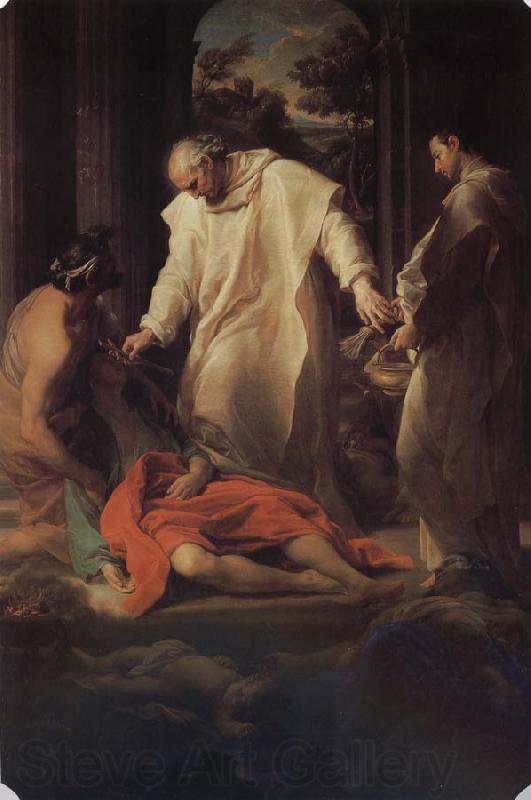 Pompeo Batoni Detuo Luo Fu Bona really mei and treatment of the dead Norge oil painting art